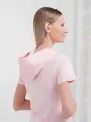 Конфетный платье женское домашнее с капюшоном,  хлопок