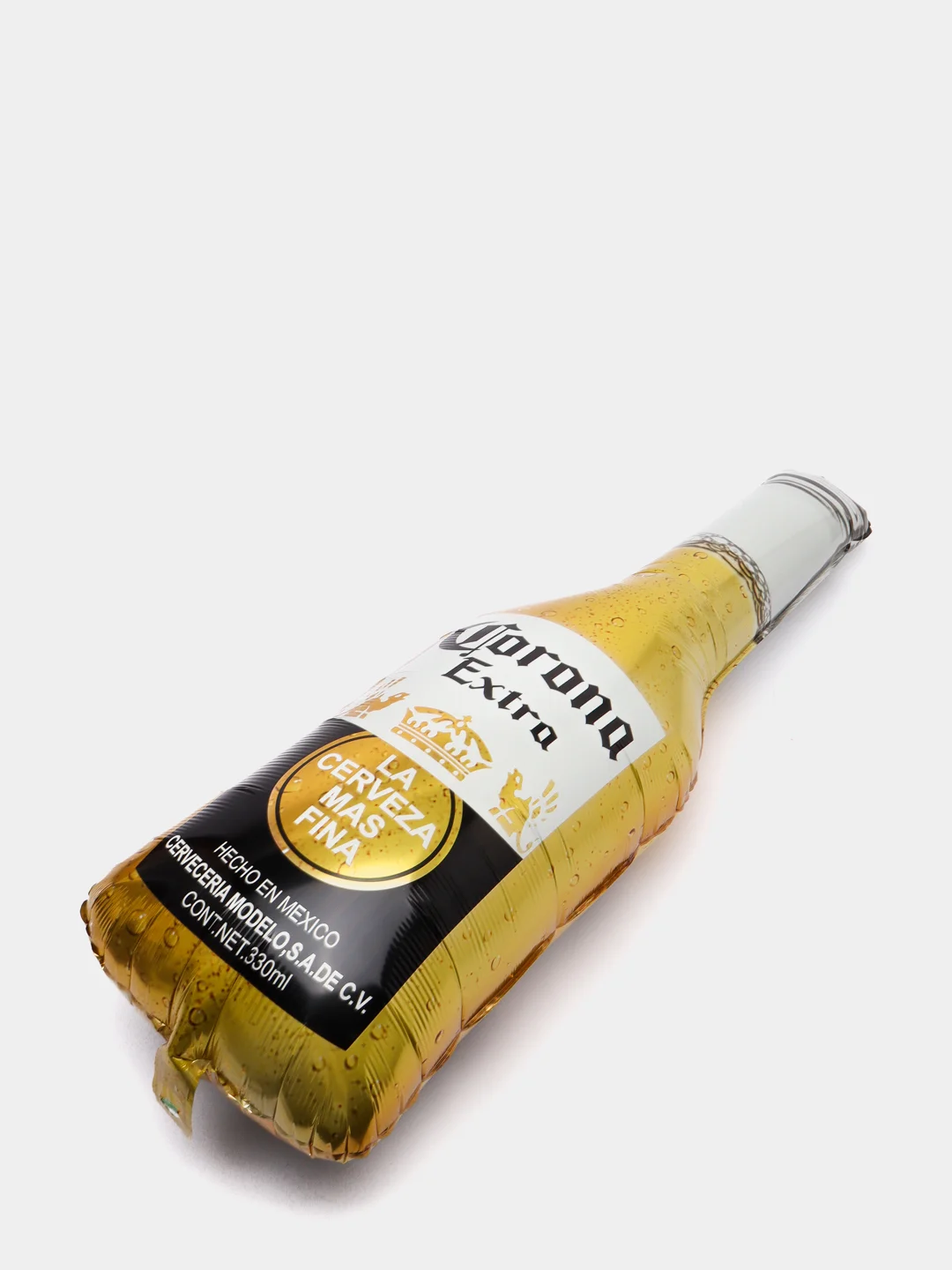 Желтый воздушный фольгированный шар Пиво "Корона Экстра", "Хайникен", Corona, Hieneken