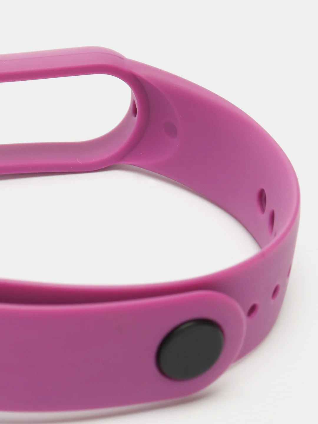 Фиолетовый силиконовый ремешок для Xiaomi Mi Band 5, Mi Band 6, ми банд 5/6