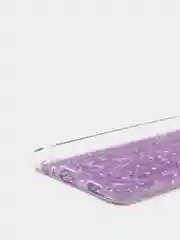 Сиреневый чехол на iPhone X, 11, 12, 12 Pro, 12 Pro Max, Samsung A50, A51, A22, c блестками
