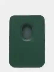 Лесной зеленый картхолдер на iPhone, с поддержкой MagSafe Leather Wallet