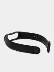 Угольный ремешок для Хiaomi Mi Band 3/4,черный, для смарт часов, подарок на Новый год