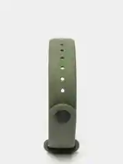 Зелёный хаки силиконовый ремешок для Xiaomi Mi Band 3, Mi Band 4