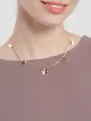 Золотой цепочка с подвеской бабочки и звёзды, цепочка с бабочками, 3 вида, подарок на 8 марта