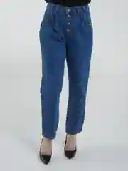 Джинсы женские МОМ с высокой посадкой Denim, джинсы бананы, палаццо