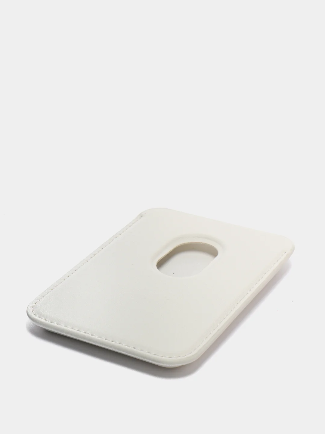 Молочный картхолдер на iPhone, с поддержкой MagSafe Leather Wallet