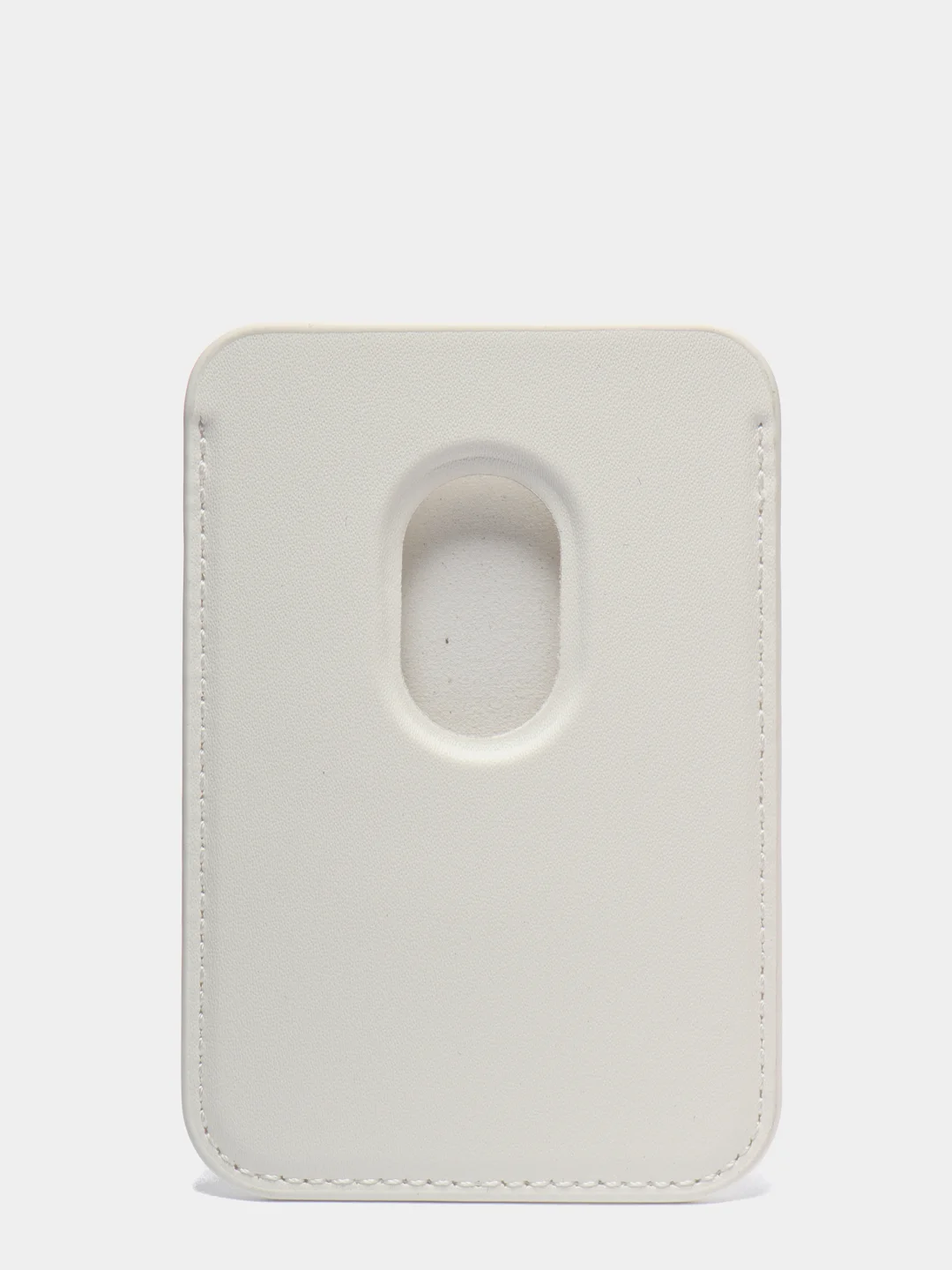 Молочный картхолдер на iPhone, с поддержкой MagSafe Leather Wallet