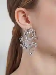 Серебряный серьги на подарок
