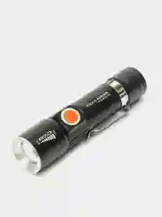 Фонарь светодиодный LED, аккумуляторный, с zoom, USB