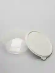 Серебряный контейнер круглый "Сальваре"