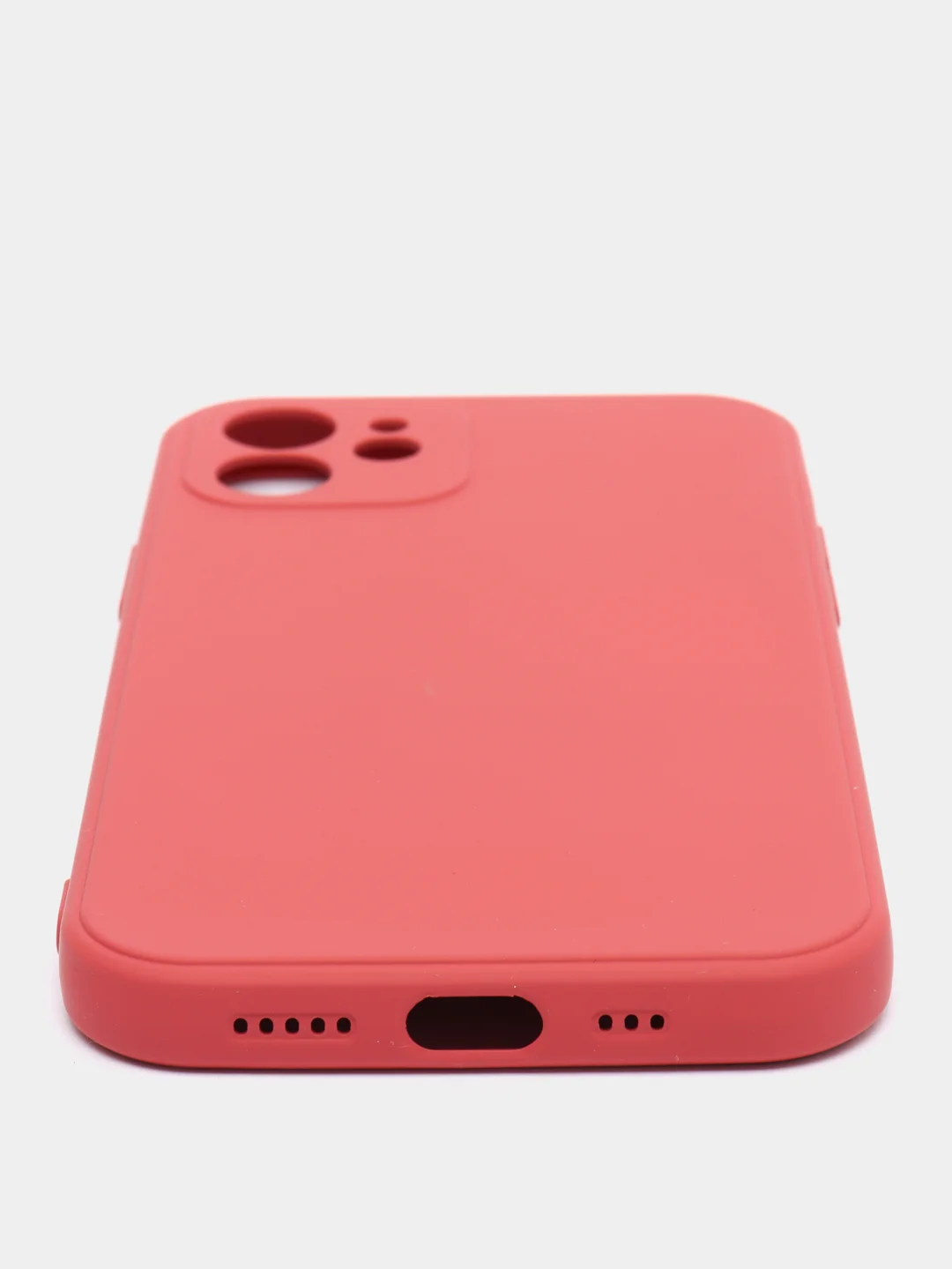 Коралловый чехол силиконовый iPhone 12