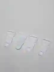 Прозрачный застёжка для чулок, для нижнего белья, для пояса, в комплекте 4 штуки