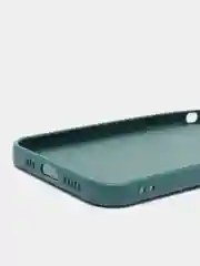 Зеленый чехол силиконовый iPhone 12
