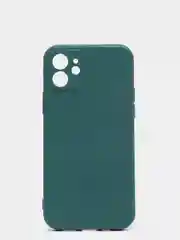 Зеленый чехол силиконовый iPhone 12