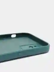 Зеленый чехол силиконовый iPhone 12