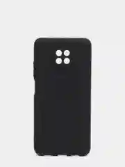 Черный чехол для Xiaomi Redmi Note 9T, силиконовый, матовый, однотонный