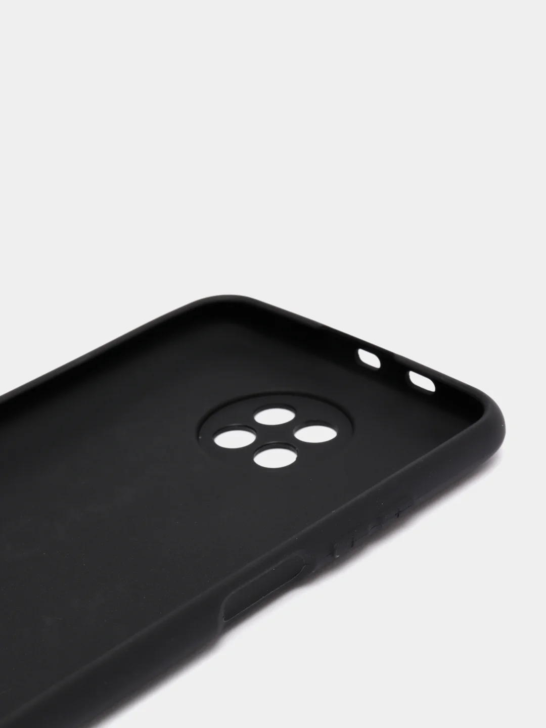 Черный чехол для Xiaomi Redmi Note 9T, силиконовый, матовый, однотонный
