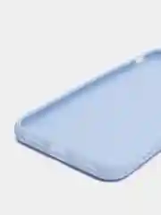 Небесно-голубой чехол iPhone 7 / 8 / SE 2020 силиконовый с закрывающейся камерой