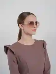 Конфетный очки стильные солнцезащитные
