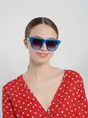 Синий солнцезащитные очки женские