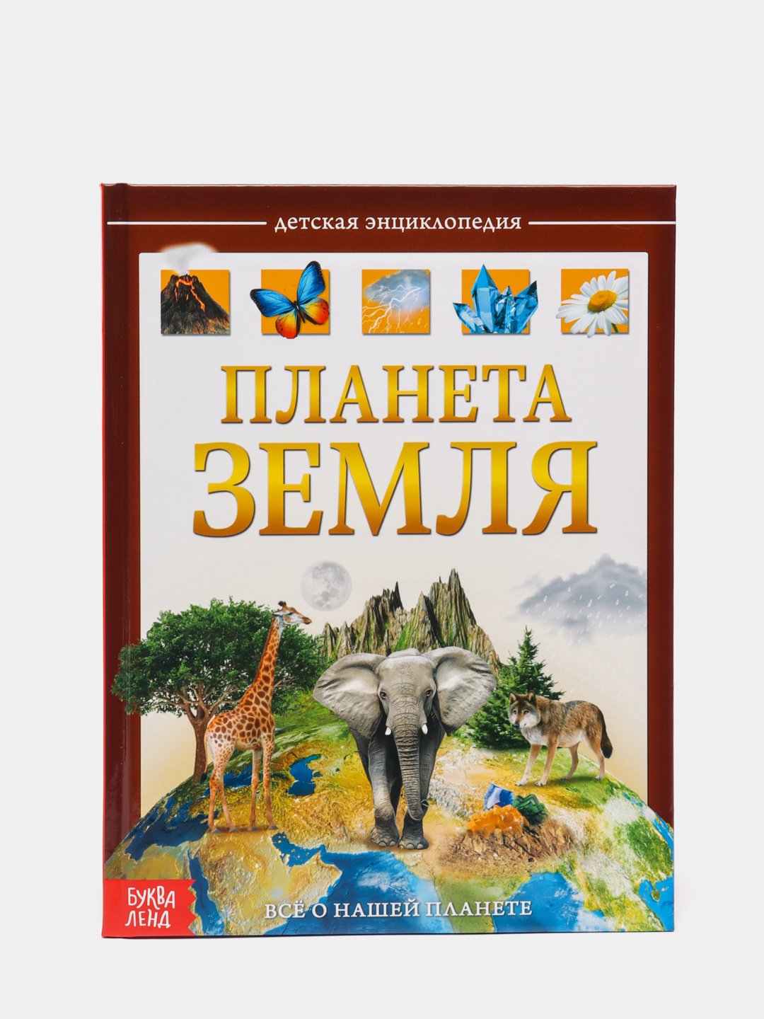 Детская энциклопедия в твёрдом переплёте Планета Земля , 48 стр купить по  цене 211.41 ₽ в интернет-магазине Магнит Маркет