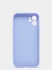 Лавандовый чехол силиконовый iPhone 12