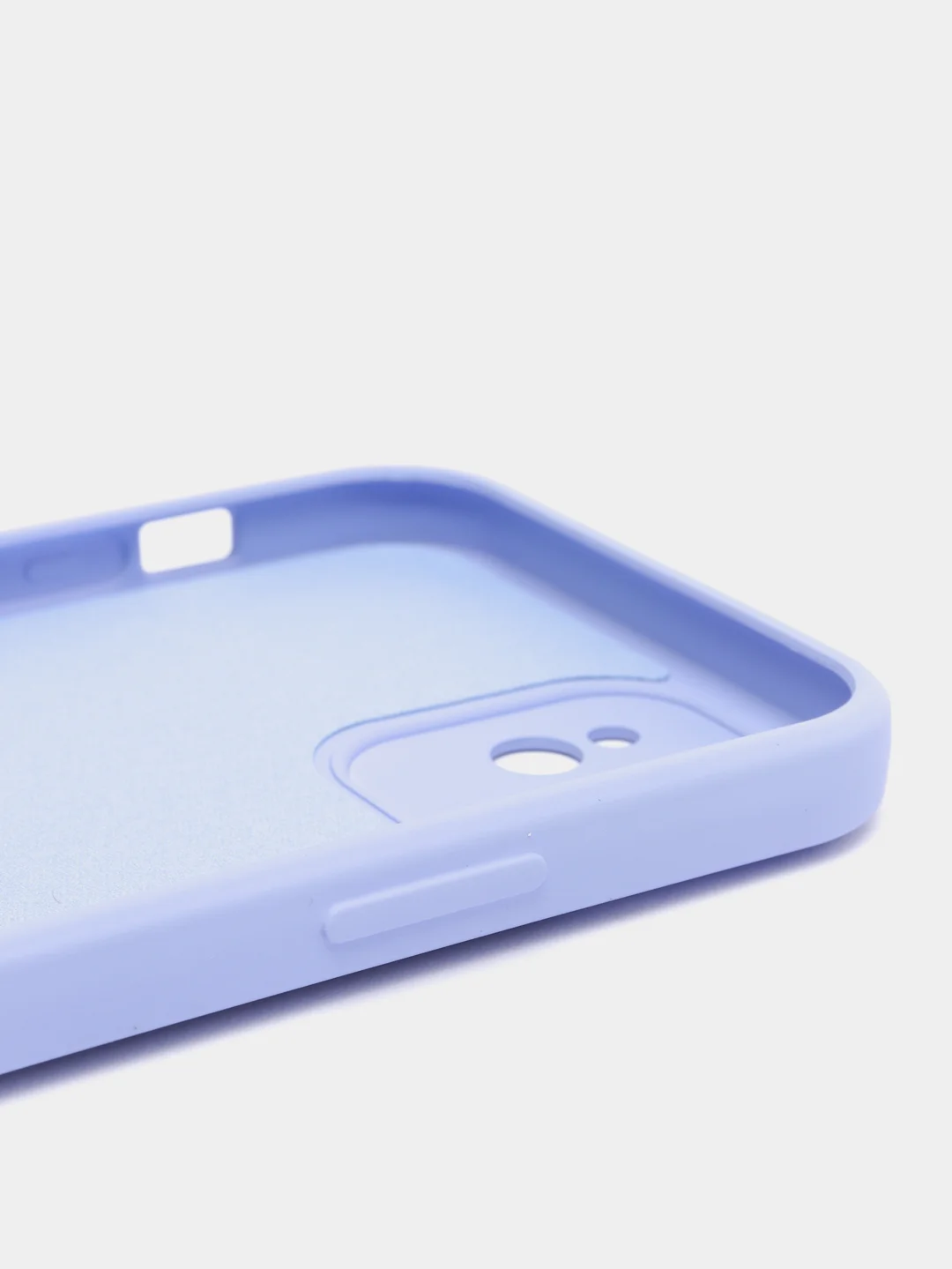 Лавандовый чехол силиконовый iPhone 12