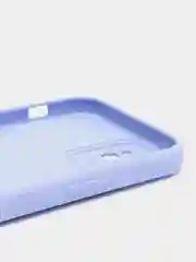 Лавандовый чехол силиконовый iPhone 12