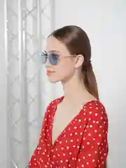 Ледяной солнцезащитные поляризованные очки с овальной оправой