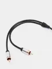 Кабель 3.5 M - 2RCA M "Vention" BCFBJ, 5 м