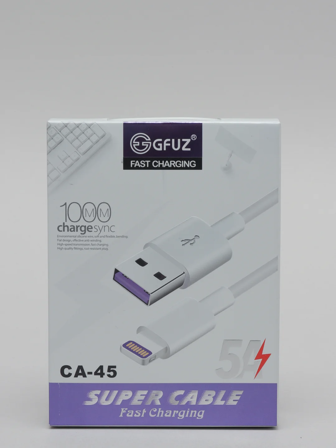 Кабель зарядный GFUZ 1 m, Micro-USB/Type-C/Lightning для Android и iPhone