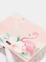Конфетный коробка подарочная складная с ленточкой на день рождения, 16,5 х 12,5 х 5 см