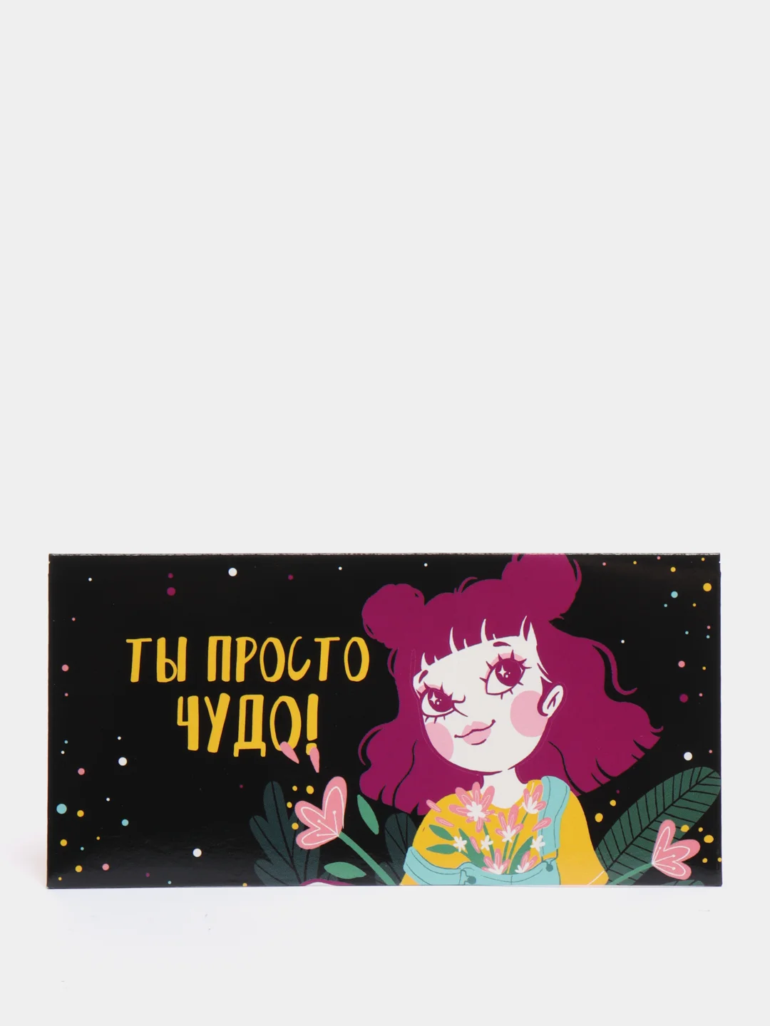 Манго конверт для денег, 16,5 х 8 см, микс