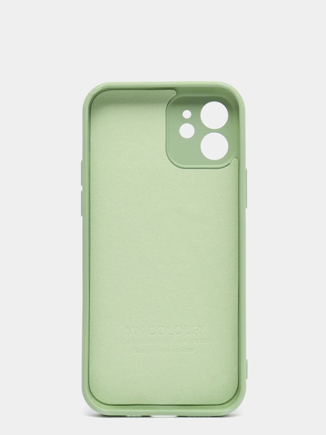 Лайм чехол силиконовый iPhone 12