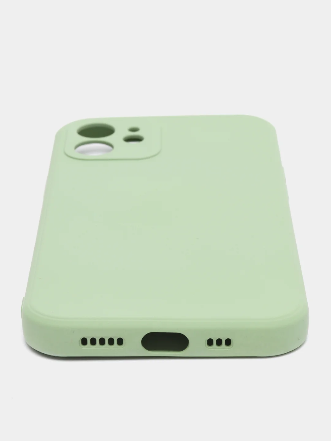 Лайм чехол силиконовый iPhone 12
