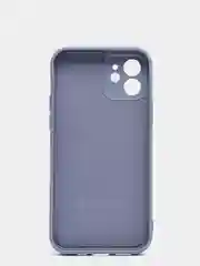 Синий меланж чехол силиконовый iPhone 12