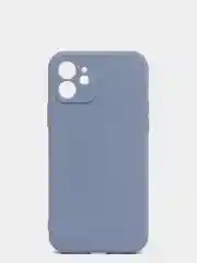 Синий меланж чехол силиконовый iPhone 12