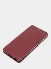 Багровый чехол-книжка для Samsung Galaxy A03 Core
