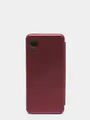Багровый чехол-книжка для Samsung Galaxy A03 Core