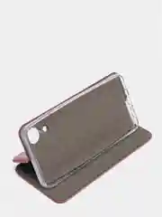 Багровый чехол-книжка для Samsung Galaxy A03 Core