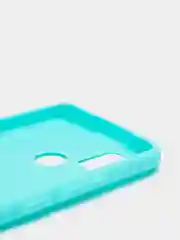 Бирюзовый чехол для Realme C15, силиконовый, матовый