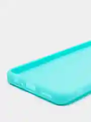 Бирюзовый чехол для Realme C15, силиконовый, матовый