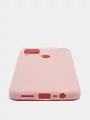 Бежевый меланж чехол для Realme C15, силиконовый, матовый