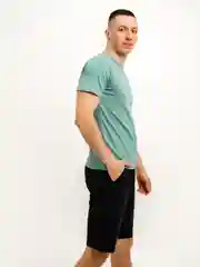 Мятный футболка мужская
