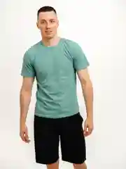 Мятный футболка мужская