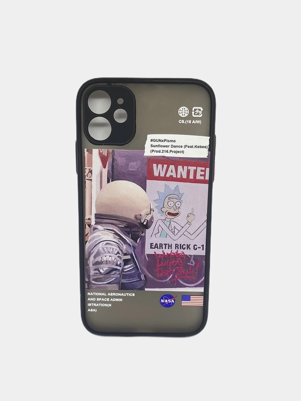 Чехол с принтом "NASA" для iPhone 7 / 8 / SE / XR / 11 / 12 / 12 Pro