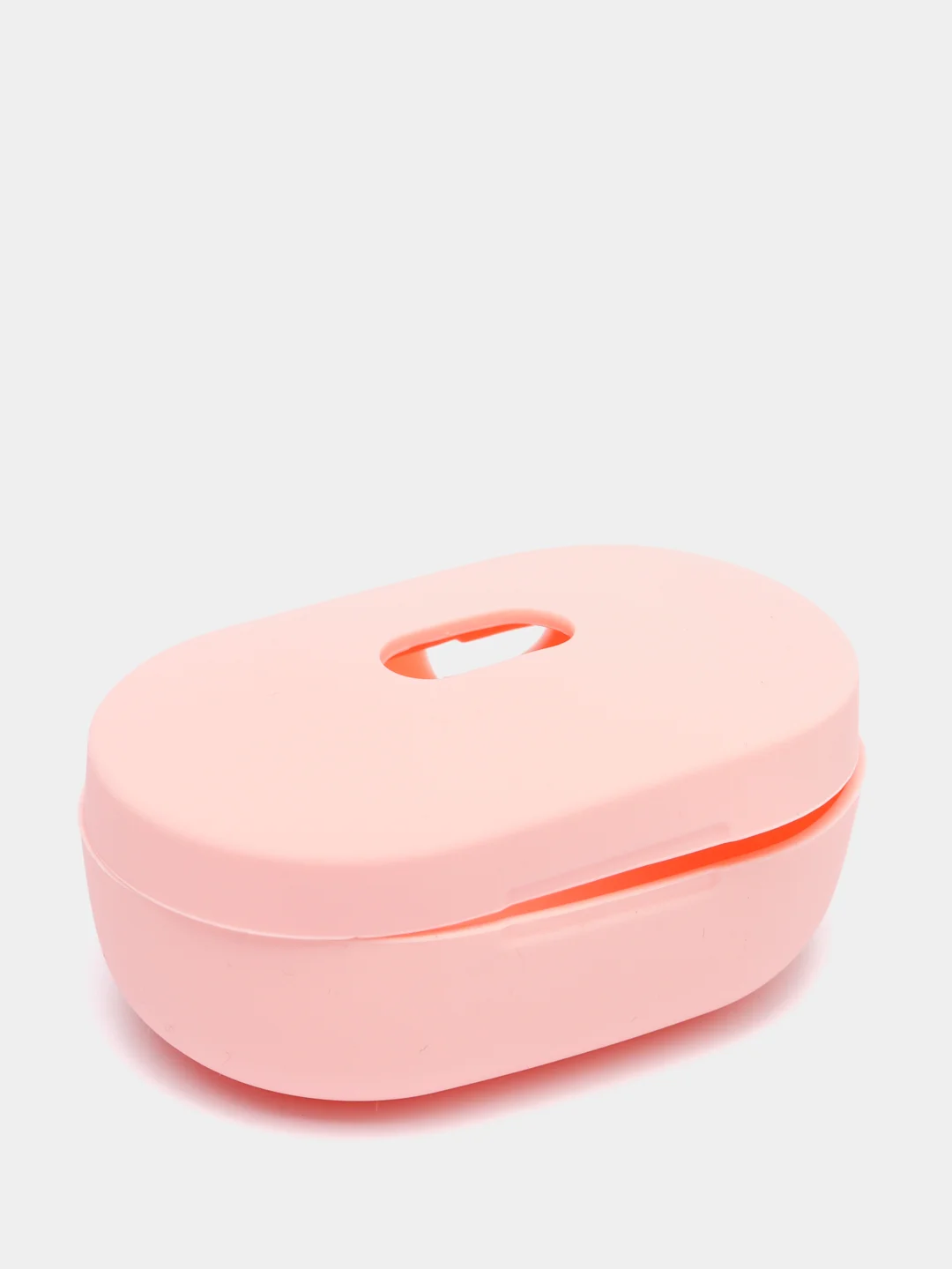 Розовый силиконовый чехол AirDots