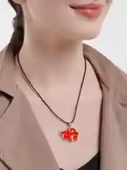 Кулон "Акацуки" аниме "Наруто"