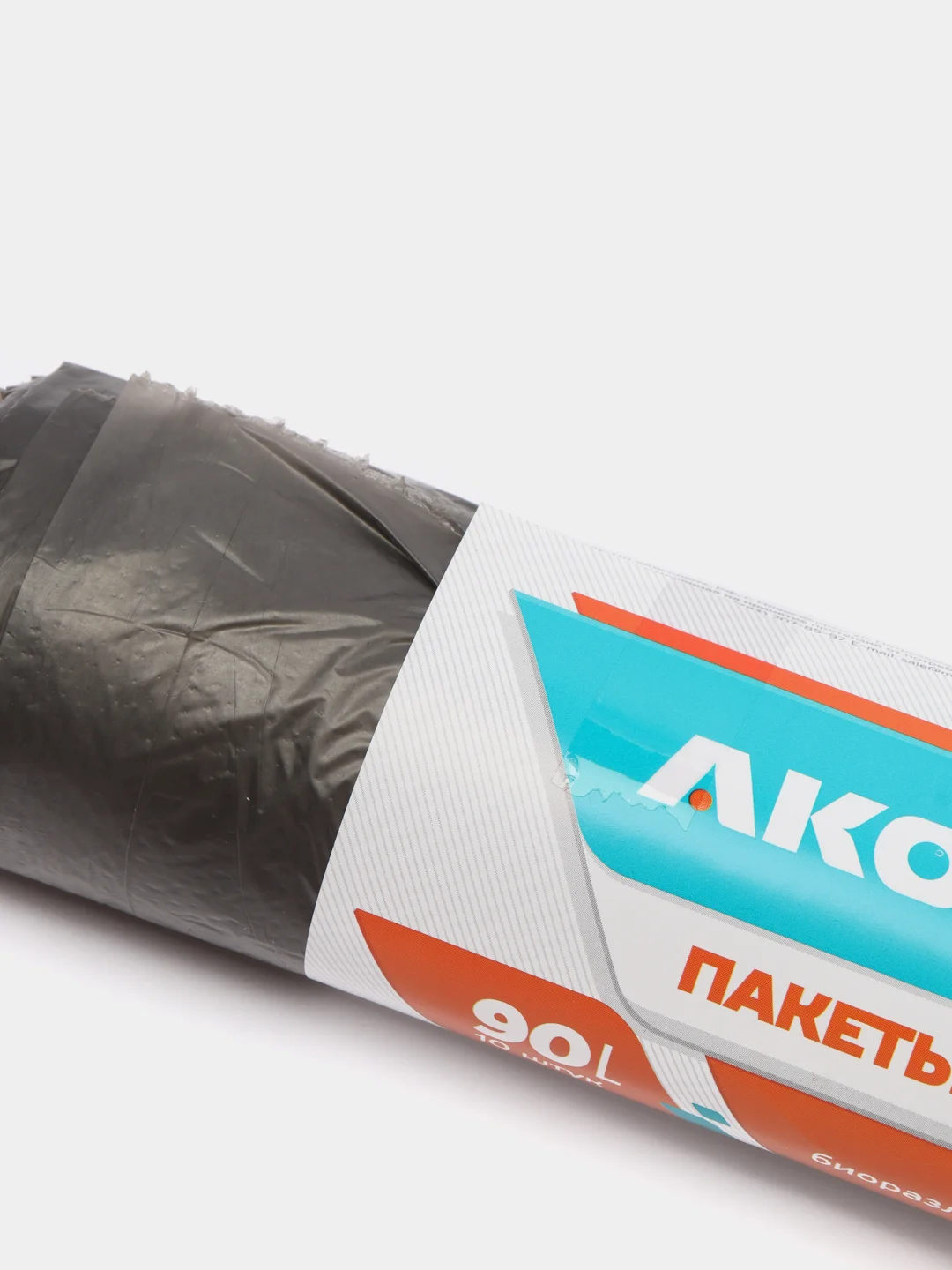 Пакеты для мусора Akor "БИО" 90л 10шт черные