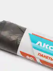 Пакеты для мусора Akor "БИО" 90л 10шт черные